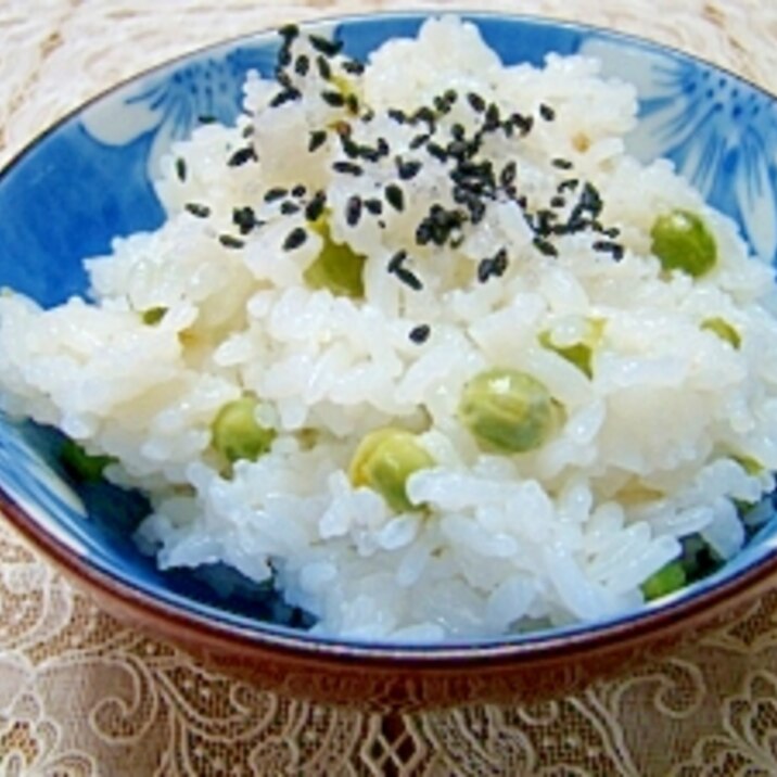 春の豆ご飯